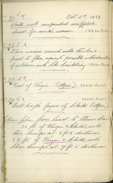 Author unknown: Notebook Entry for October 2, 1939