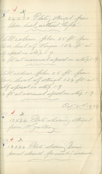 Author Unknown: Notebook Entry for October 20, 1939
