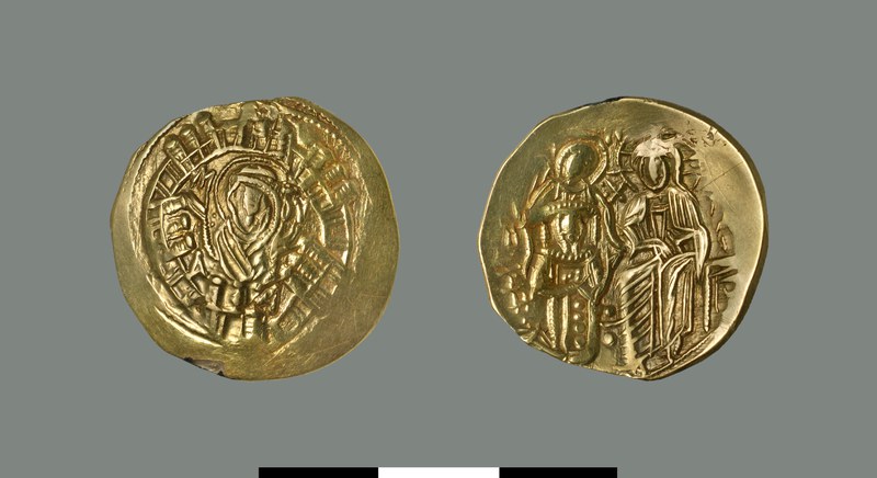 Hyperpyron of Michael VIII Palaiologos (1258-1282)