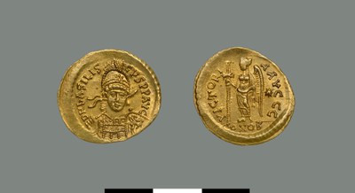 Solidus of Basiliscus (475-476)