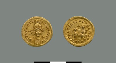 Solidus of Leo II and Zeno (474)