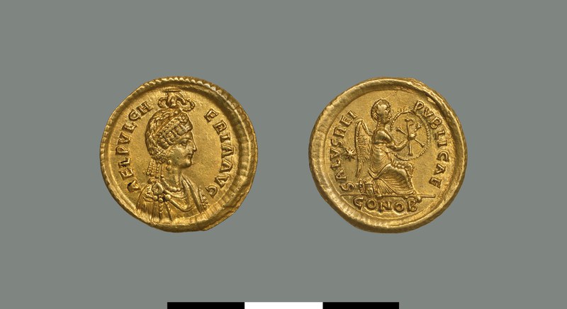 Solidus of Pulcheria (414-453)