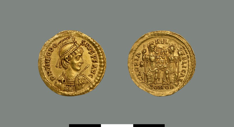 Solidus of Theodosius II (402-450)