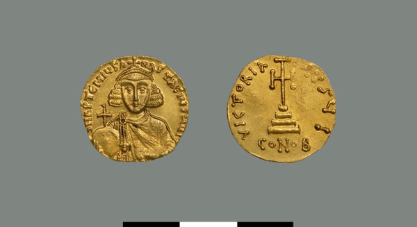 Solidus of Anastasios II (713-715)