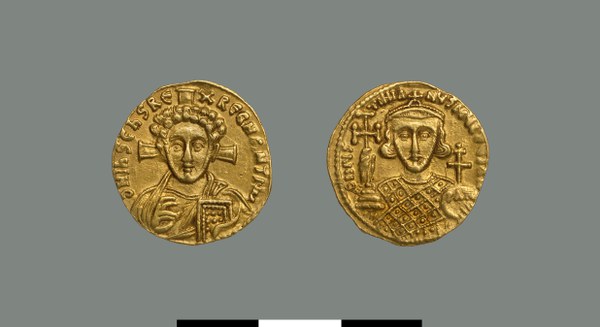 Solidus of Justinian II (705-711)