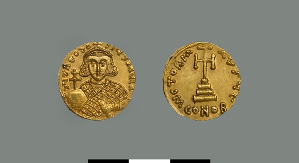 Solidus of Theodosios III (715-717)