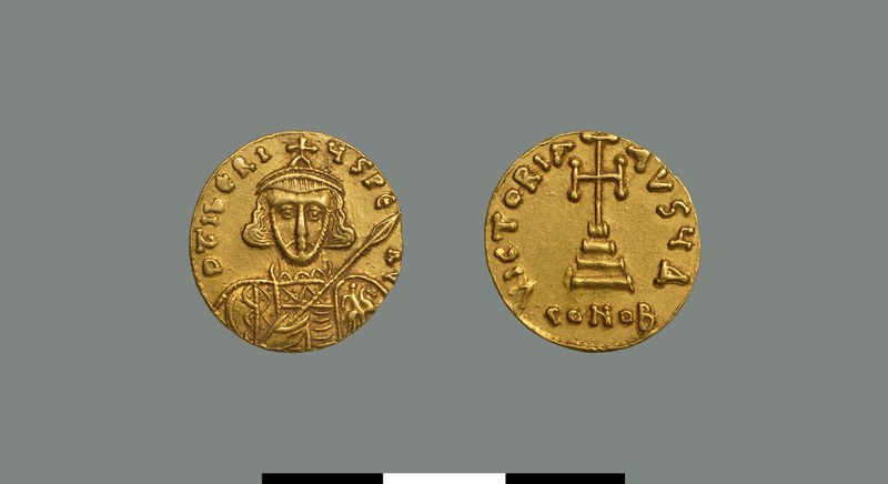 Solidus of Tiberios III (698-705)