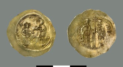 Aspron trachy of Alexios I Komnenos (1081-1118)