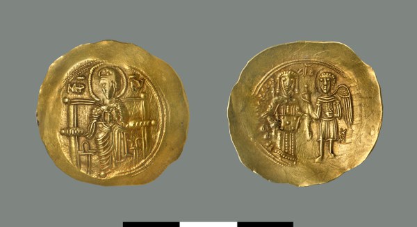 Hyperpyron of Isaac II Angelos (1185-1195)