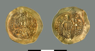 Hyperpyron of Manuel I Komnenos (1143-1180)