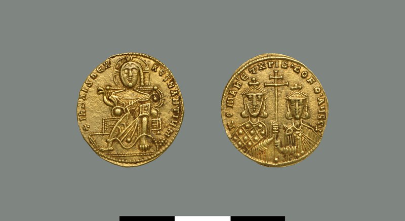 Solidus of Constantine VII Porphyrogennetos (and Romanos I Lekapenos) (913-959)