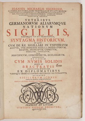 De veteribus germanorum aliarumque nationum sigillis.