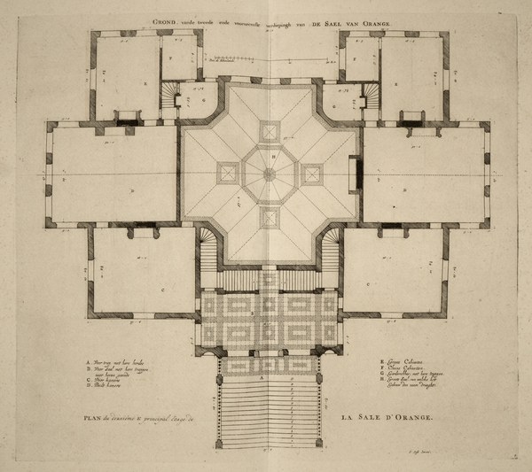 Plan of Huis ten Bosch