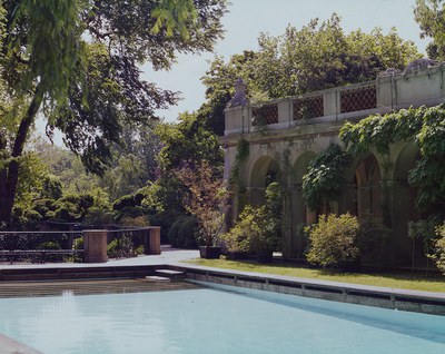 Swimming Pool and Loggia, facing Southeast