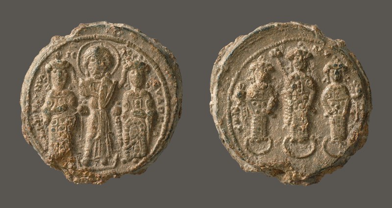 Romanos IV, Eudokia, Michael VII, Constantine, and Andronikos, issued 1068–71 (BZS.1958.106.600)