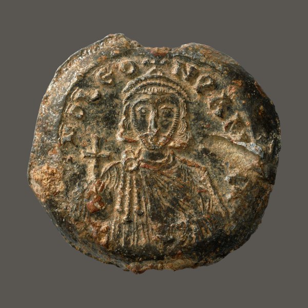 Stylized representation of Leo III, issued 717–20 (BZS.1955.1.4269)