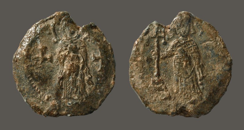 Justinian II, issued 692–95 (BZS.1955.1.4267)