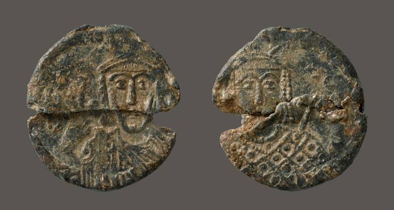 Michael III and Theodora, issued 843?–56 (BZS.1955.1.4272)