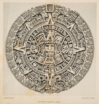 Mexican calendar stone