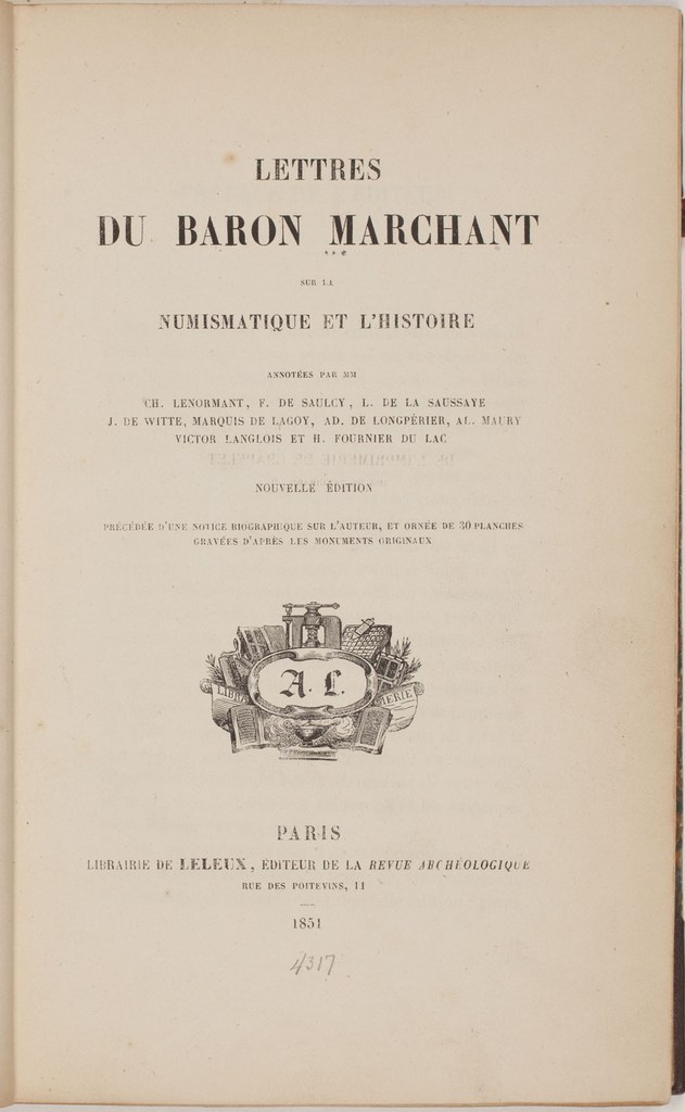 Marchant title page