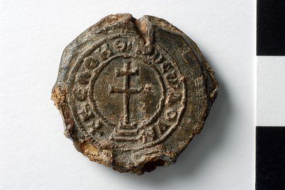 Peter imperial spatharokandidatos, imperial notarios and chartoularios of Aigaion Pelagos (tenth century)