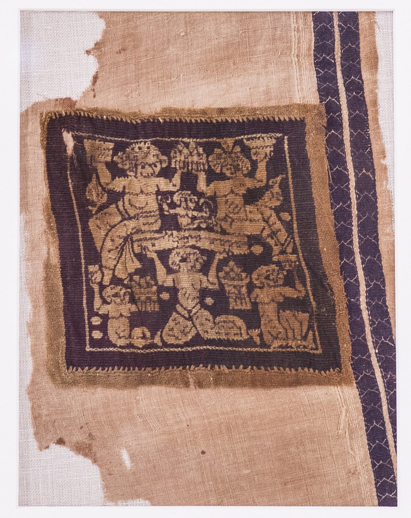 Purple Square with the marriage of Dionysos and Ariadne