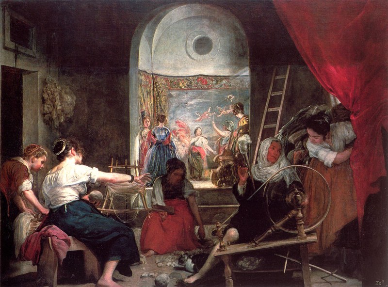 Diego Velázquez, The Spinners