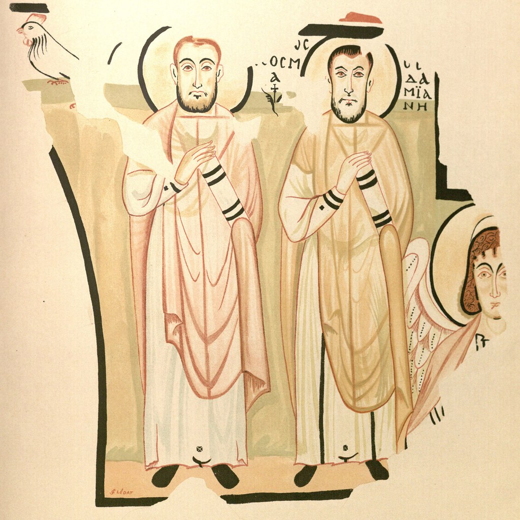 Portraits of Saints Cosmas and Damian