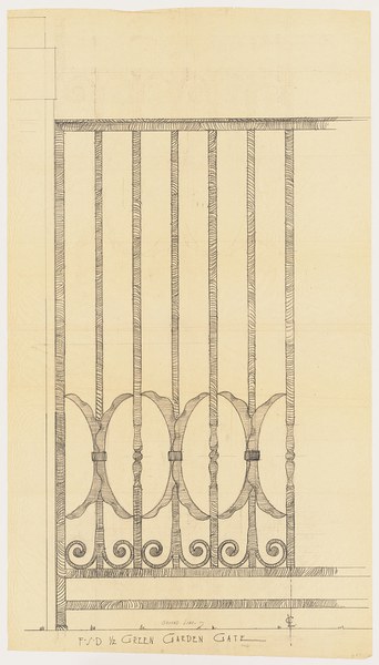 drawing of gate