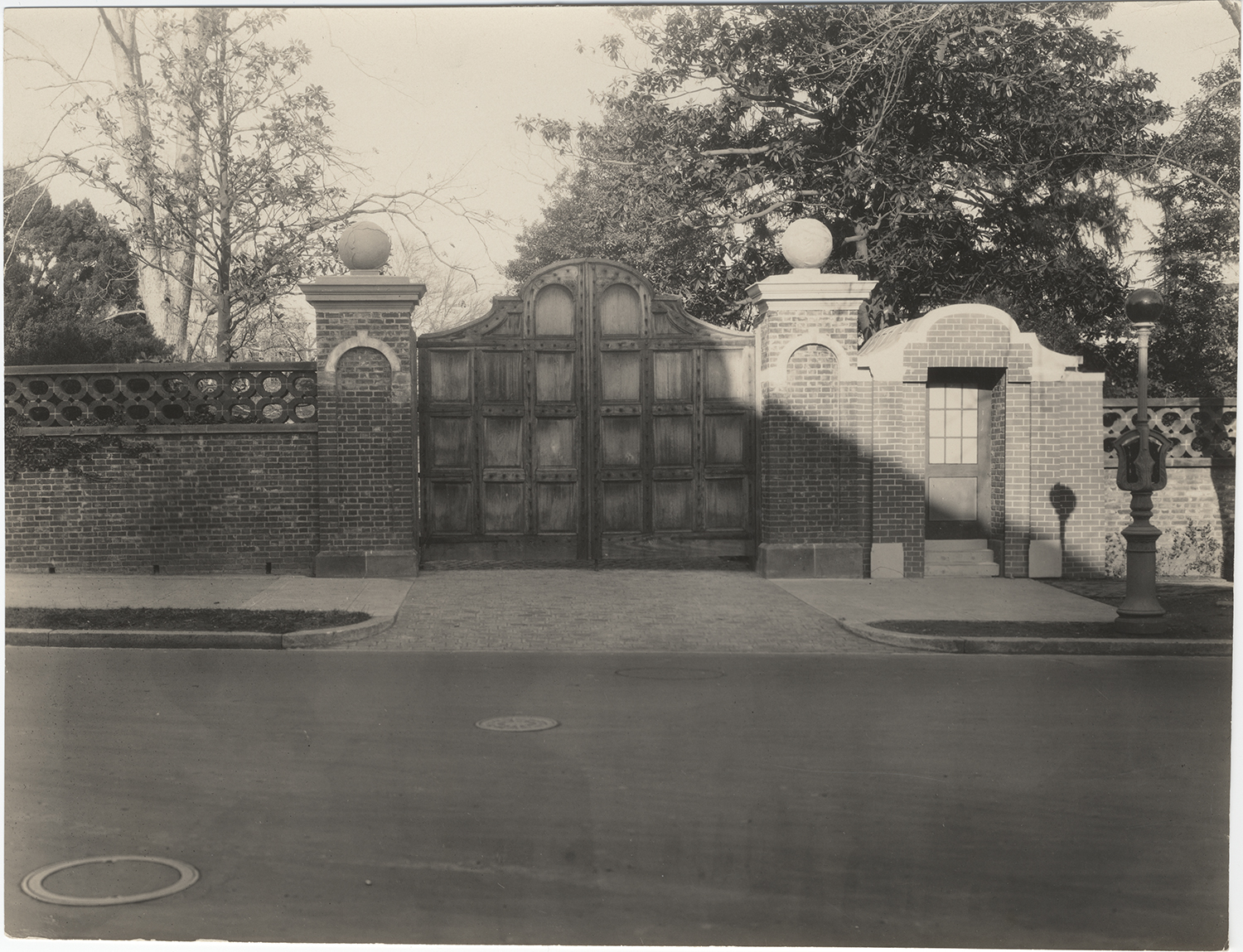 Original gate designed by Beatrix Farrand